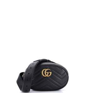 Gucci Gg Marmont Belt Bag Matelasse #252949G82B